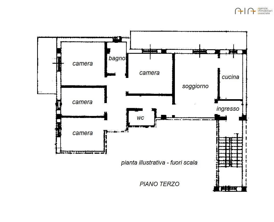 Foto 19 - Appartamento Via G. Matteotti, Monteprandone - planimetria 1