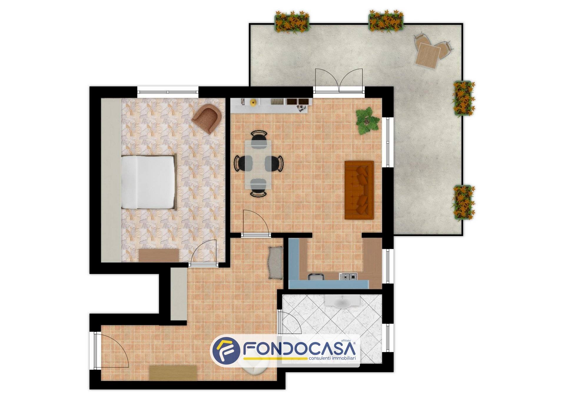 Foto 26 - Two-room apartment Via Caboto, Andora - floor plans 1