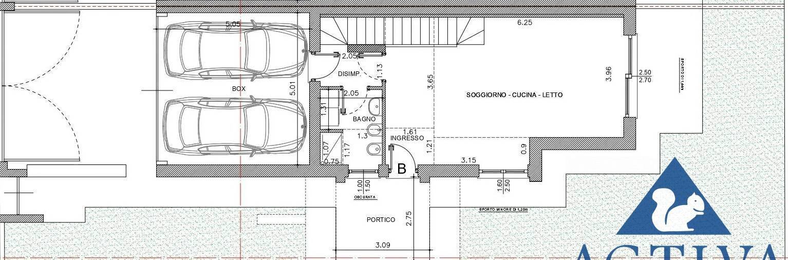 Foto 30 - Casa semi indipendente Via Grandi, Olgiate Olona - planimetria 1