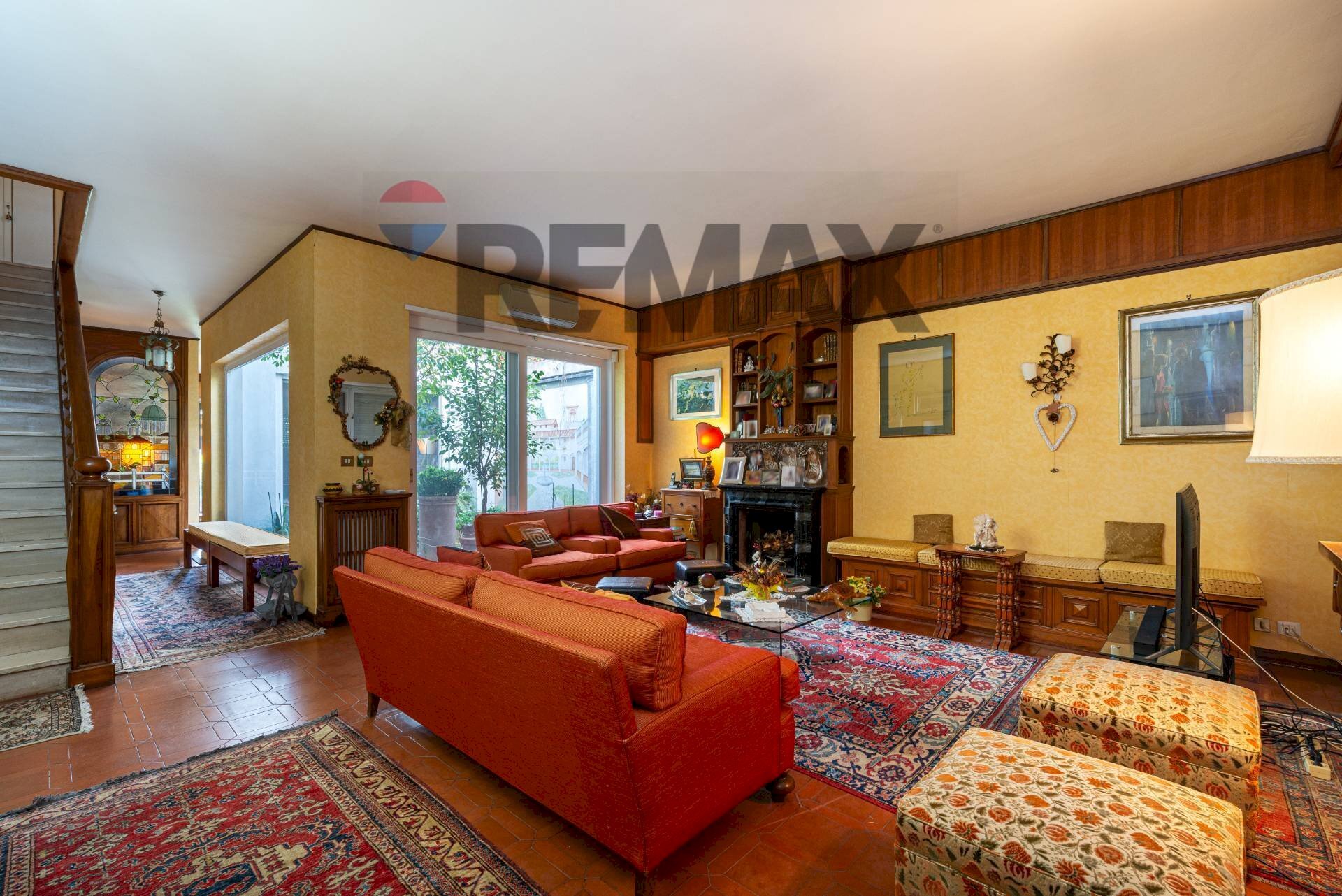 Soggiorno - Villa a Schiera Via Eupoli
 
82, Roma - foto 1