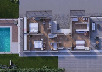 Pianta 3D - Appartamento Via Carlo Cattaneo
 
1, Monterotondo - foto 5