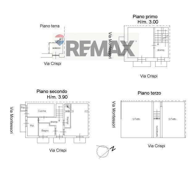 Pianta 2D - Apartment Via Francesco Crispi
 
6, Grammichele - floor plans 1