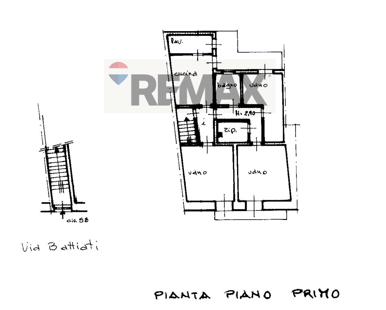 Pianta 2D - Semi-detached house Via Battiati
 
58, Aci Bonaccorsi - floor plans 1