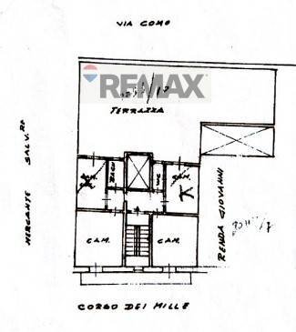 Pianta 2D - Attic Corso dei Mille
 
76, Francofonte - floor plans 1