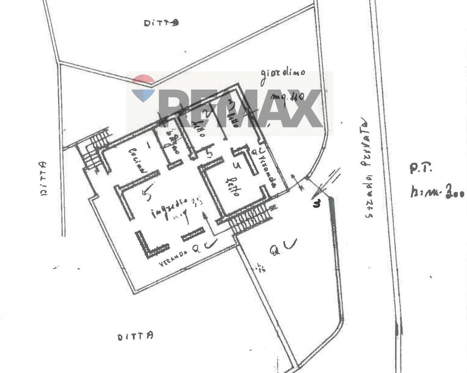 Pianta 2D - Independent house Via Sant'Antonio
 
4, Monte Sant'Angelo - floor plans 1