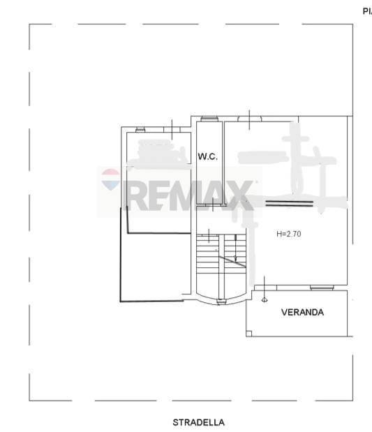 Pianta 2D - Casa semi indipendente Siracusa - planimetria 1
