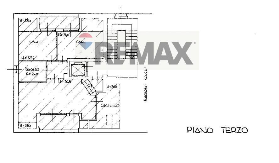 Pianta 2D - Trilocale Berenini
 
7, Salsomaggiore Terme - planimetria 1