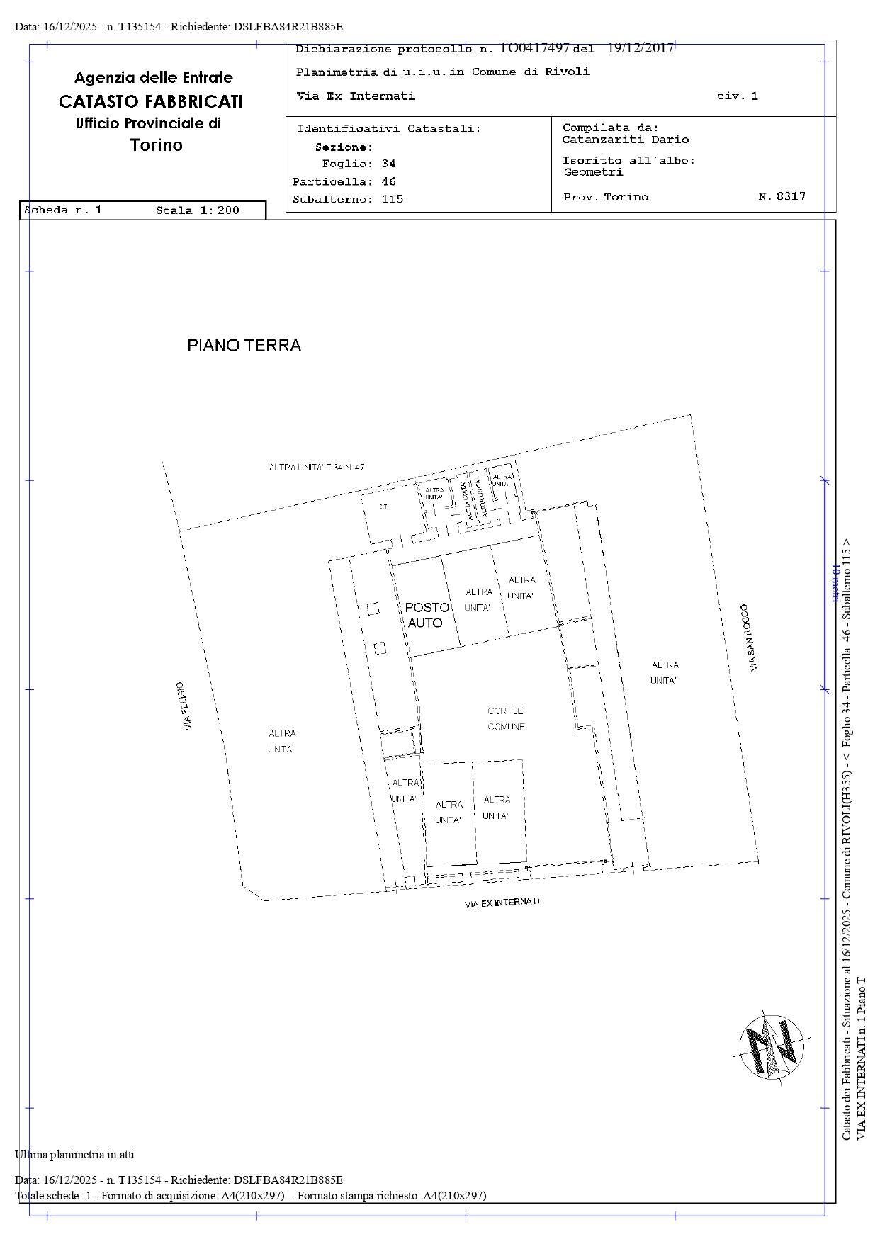 Foto 9 - Box Via Ex Internati
 
1, Rivoli - floor plans 1