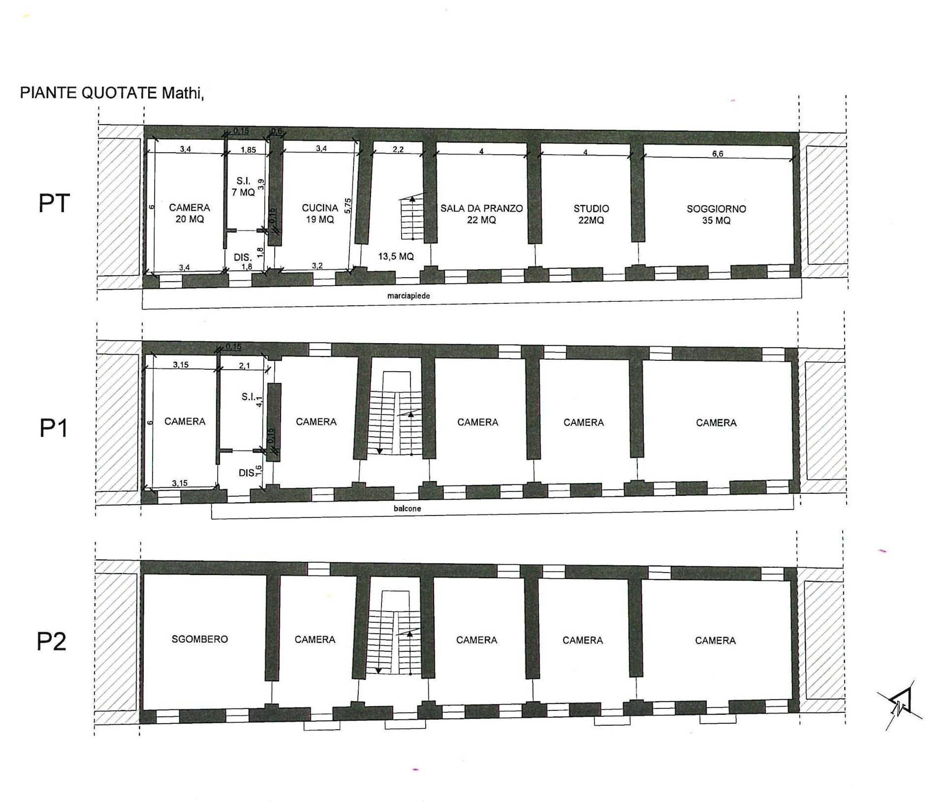 Foto 54 - Rustic Via Martiri della Libertà
 
21, Mathi - floor plans 1