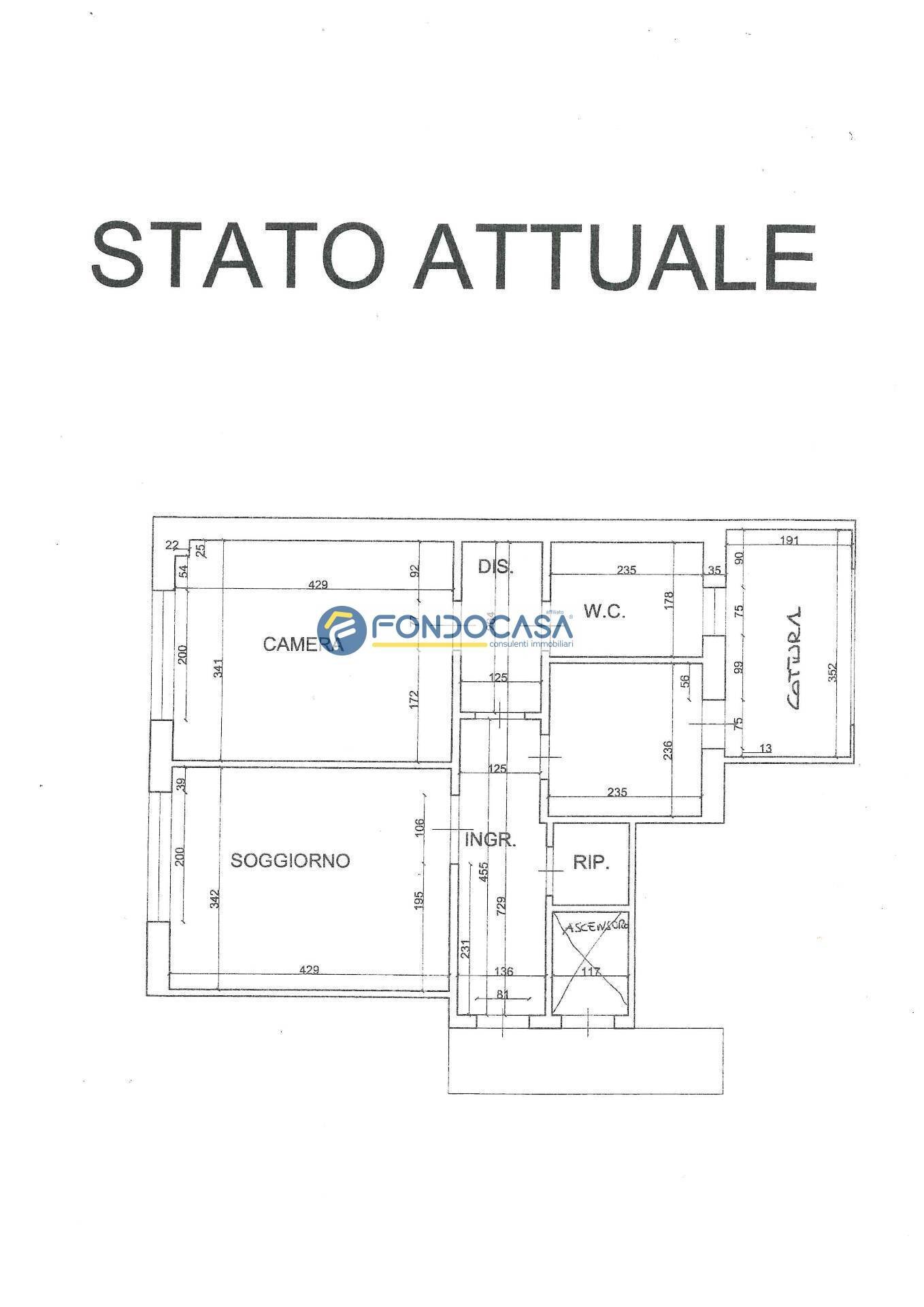 planimetria - Trilocale Via Silvio Pellico
 
3, Viareggio - planimetria 1