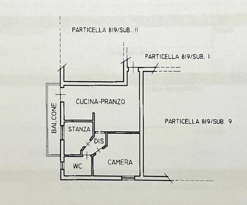 Foto 23 - Trilocale Via Filippo Turati
 
10, La Maddalena - planimetria 1