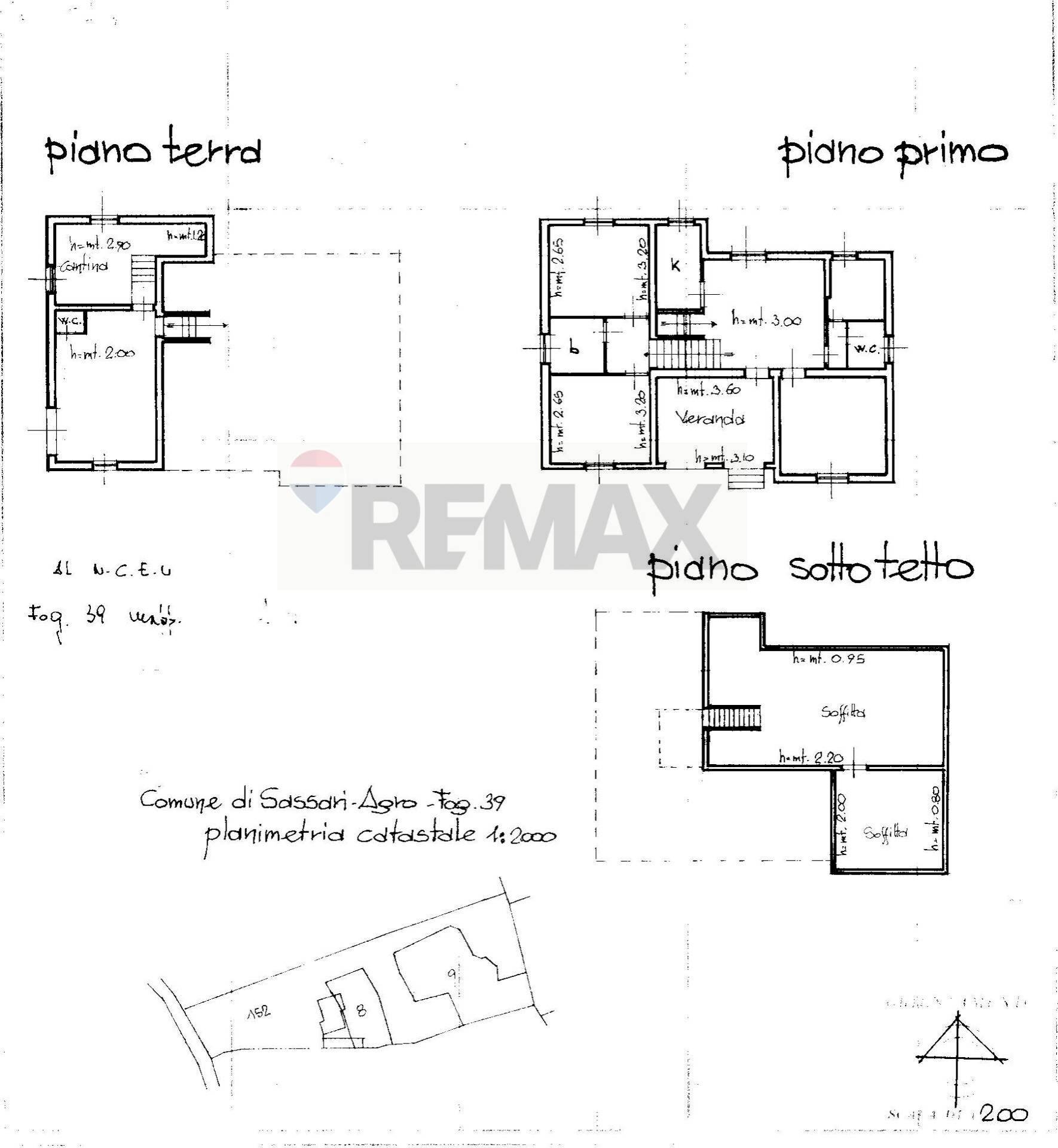 Pianta 2D - Villa Largo Crabulazzi
 
snc, Sassari - planimetria 1