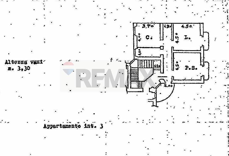 Pianta 2D - Trilocale Corso Giovanni Pascoli
 
2, Sassari - planimetria 1