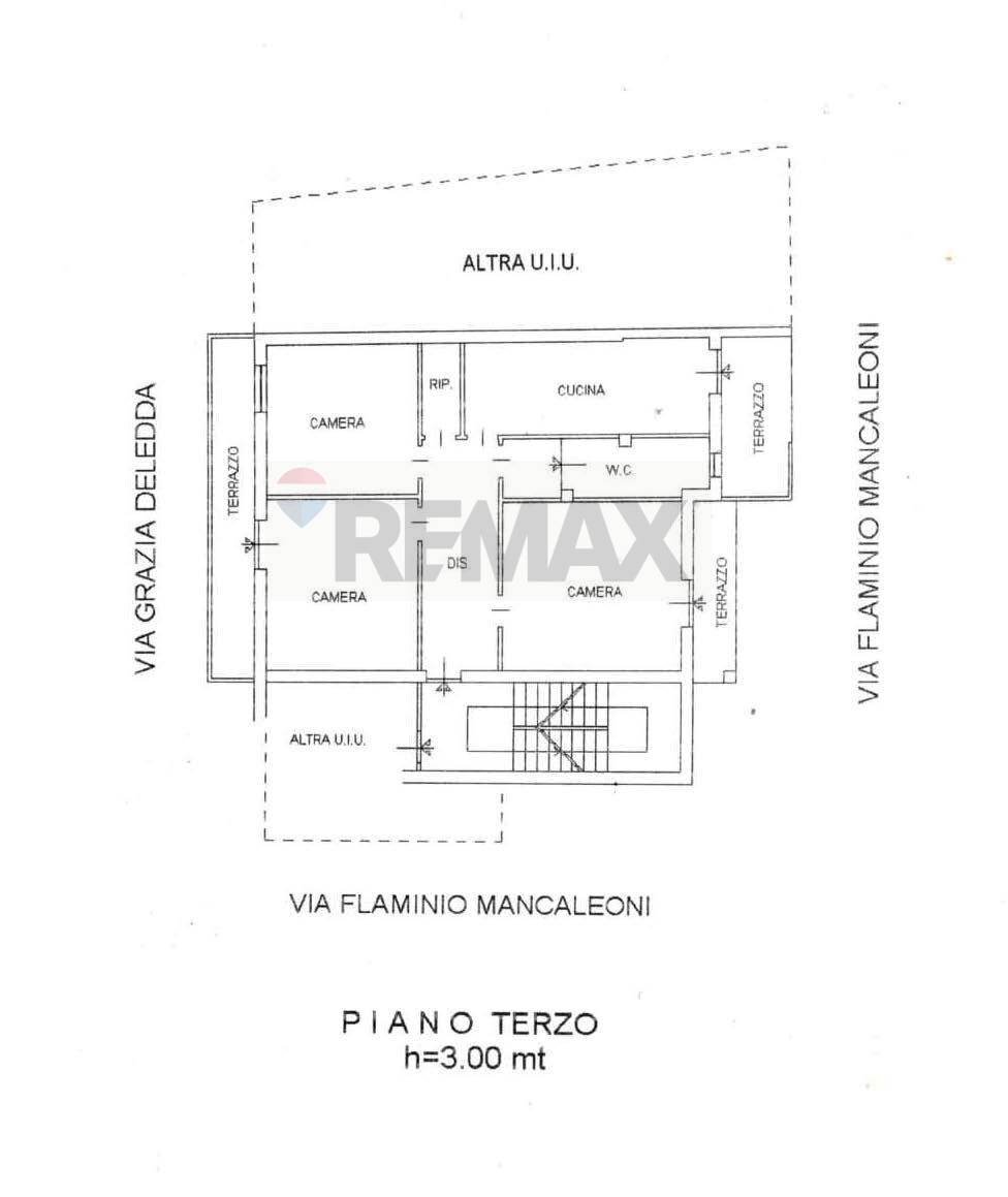 Pianta 2D - Appartamento Via Flaminio Mancaleoni
 
1, Sassari - planimetria 1