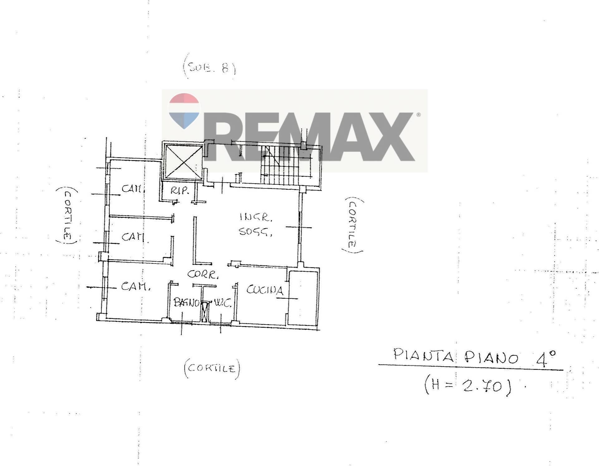 Pianta 2D - Appartamento Via Ugo La Malfa
 
46, Sassari - planimetria 1