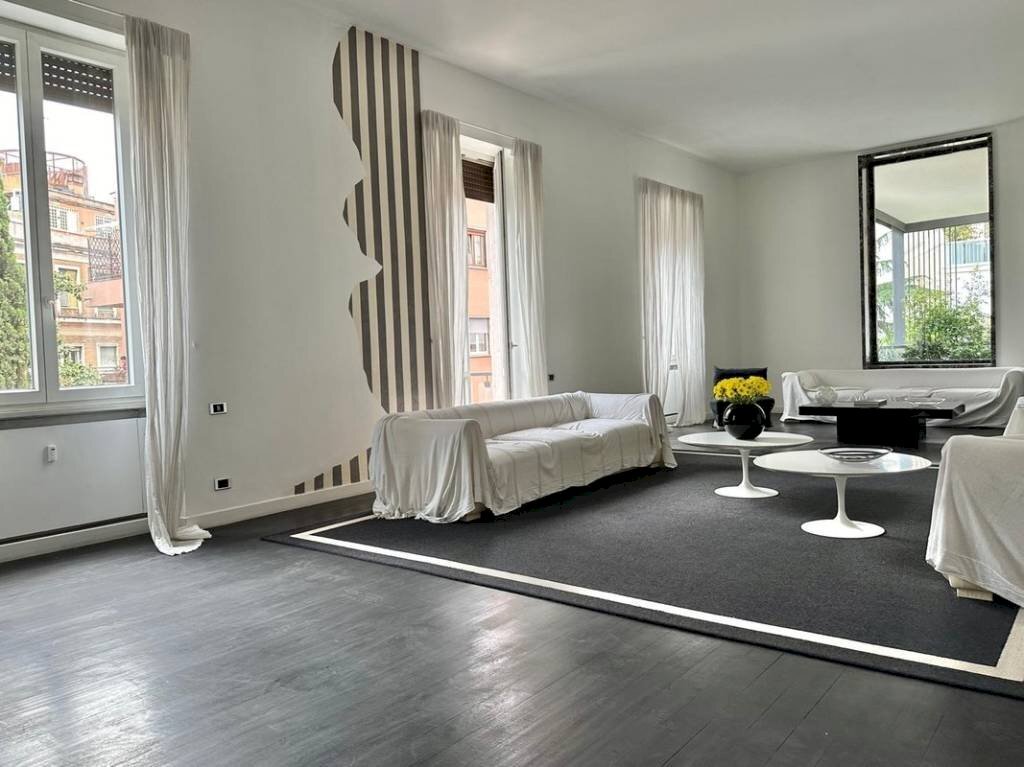 Salone - Appartamento via dei Monti Parioli, 2, Roma - foto 1