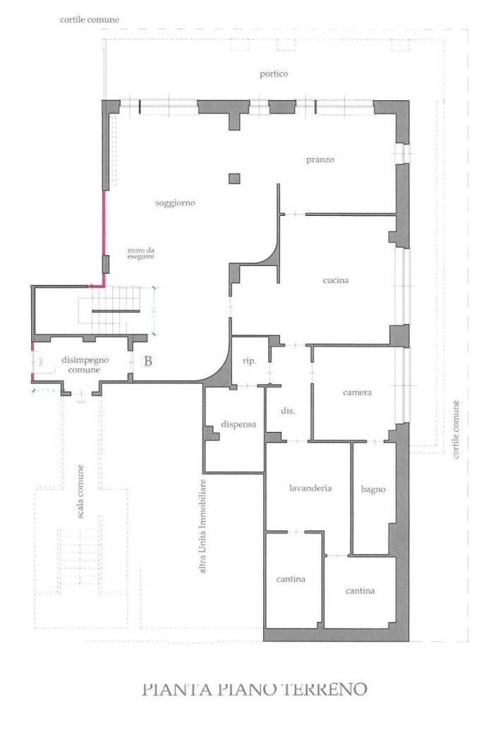 Apartment via delle Acacie, Moncalieri - floor plans 1