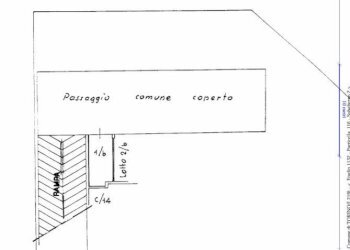 Planimetria - Box via Gottardo, 223, Torino (zona Regio Parco) - foto 3