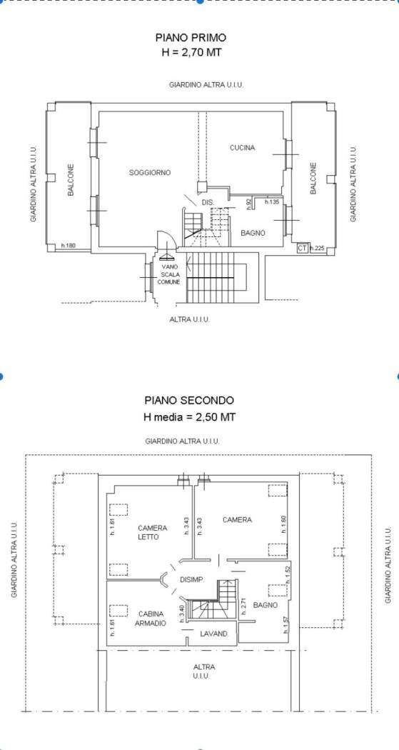 Appartamento viale Enrico Berlinguer, 10, Moncalieri - planimetria 1