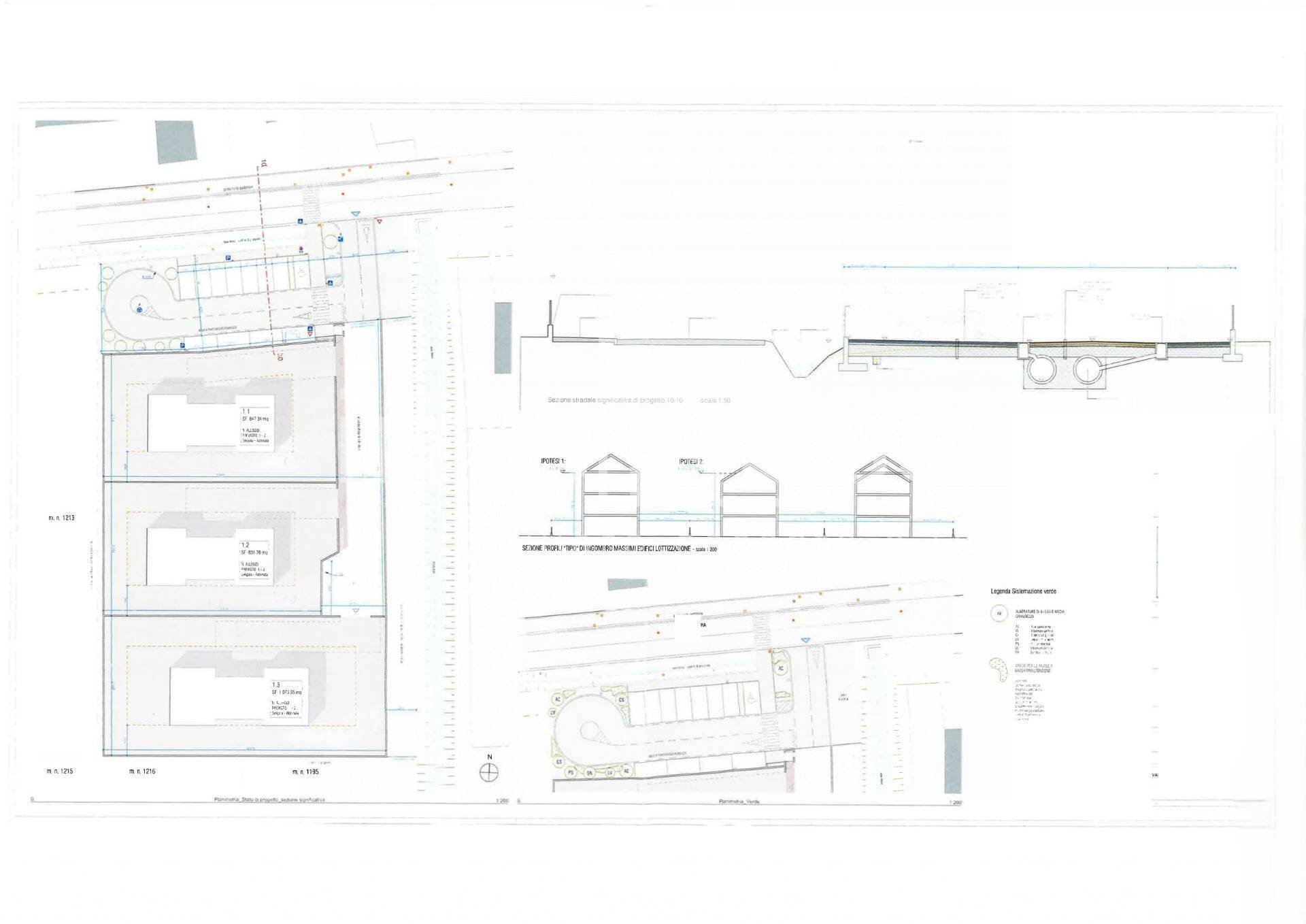Foto 10 - Building land Via Pantiera, Roncade - floor plans 1