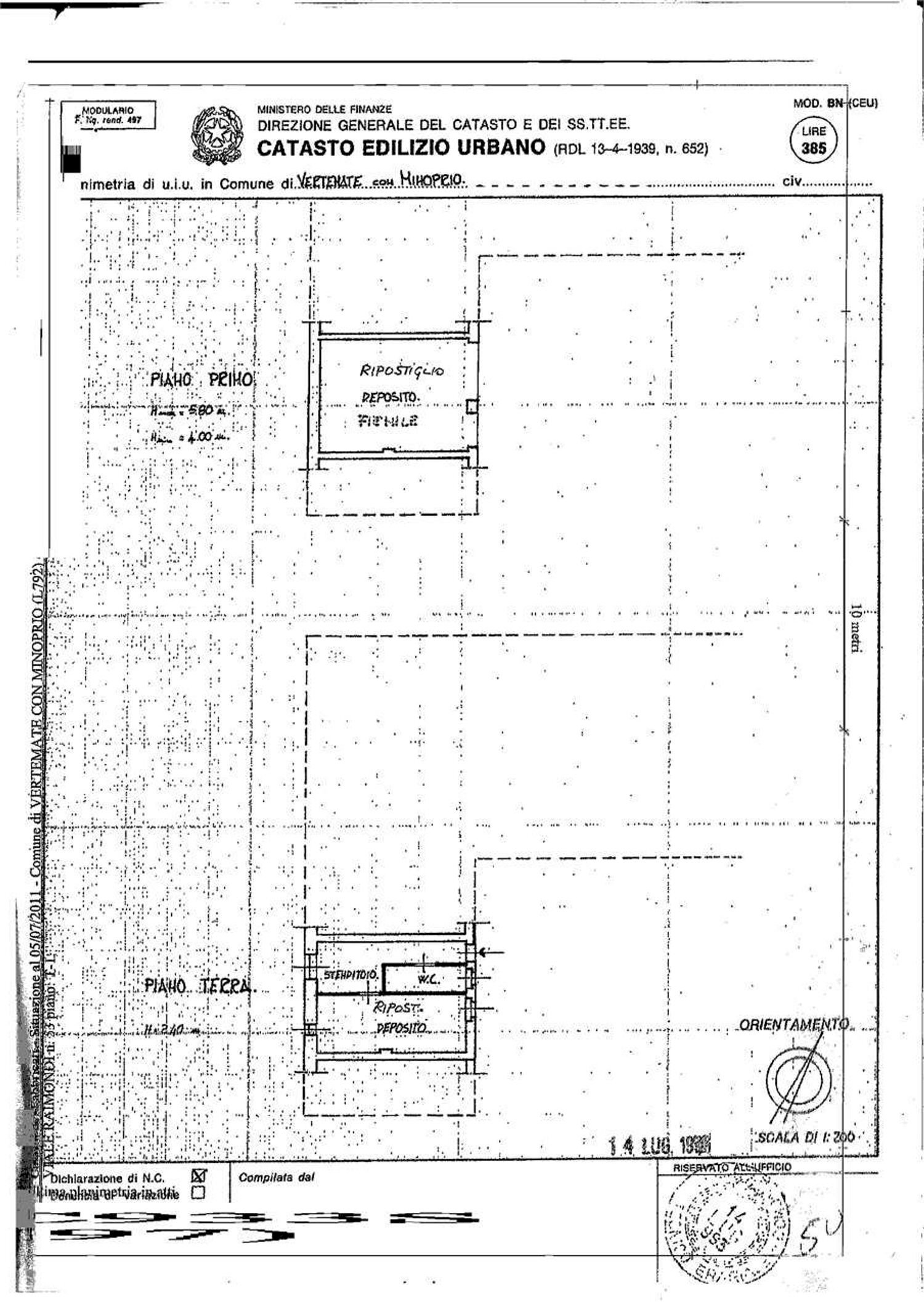 planimetria - Rustic Raimondi
 
55, Vertemate con Minoprio - floor plans 1
