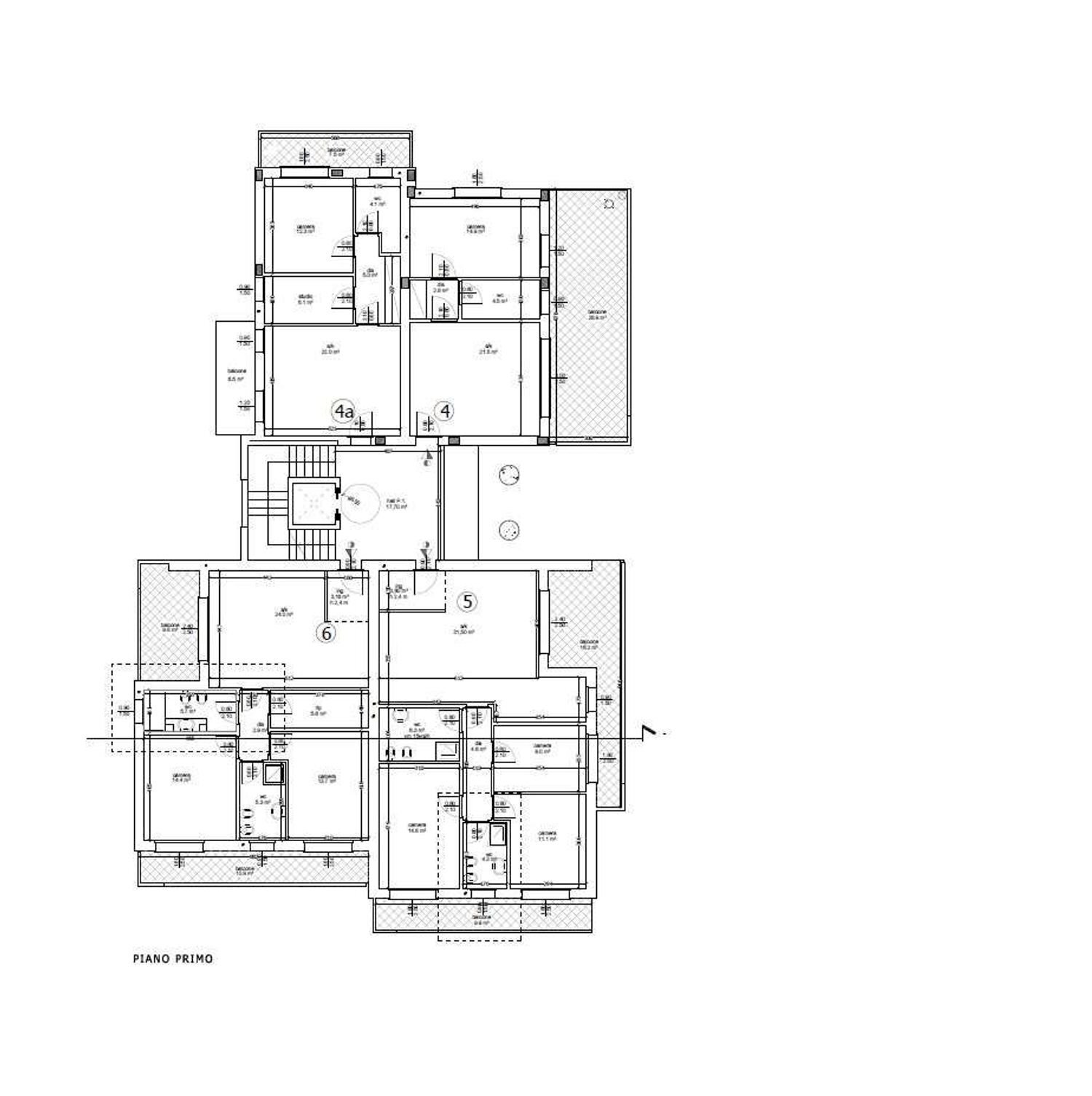 planimetria - Two-room apartment Giovanni Verga
 
18, Cesano Maderno - floor plans 1