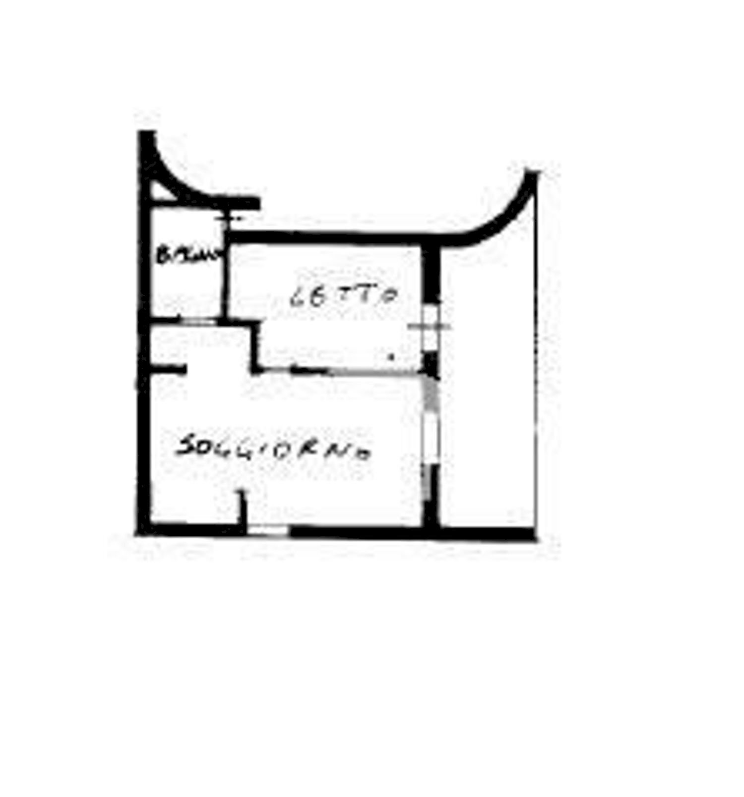 planimetria - Bilocale della Moschea
 
0sc, Melendugno - planimetria 1