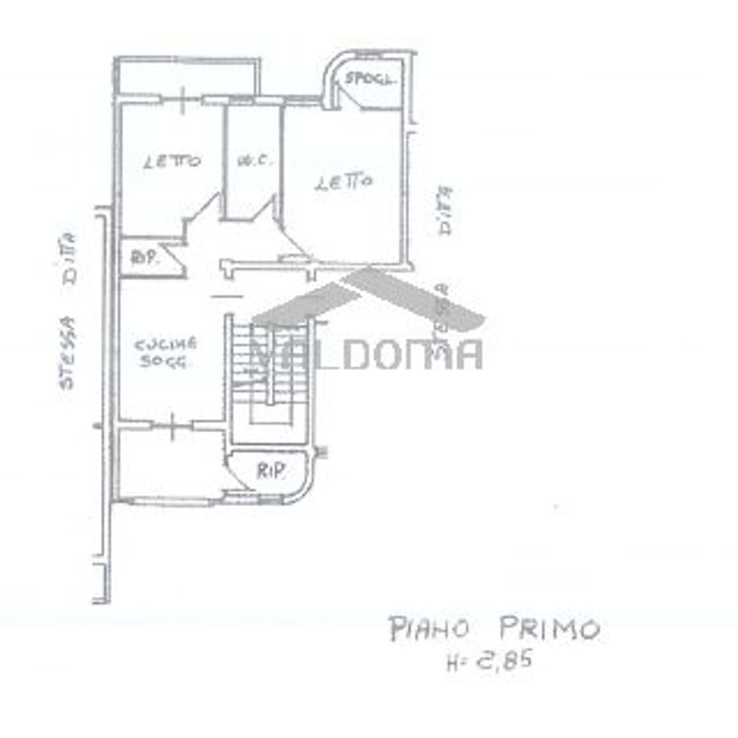 planimetria - Appartamento Viale Europa
 
15, Otranto - planimetria 1
