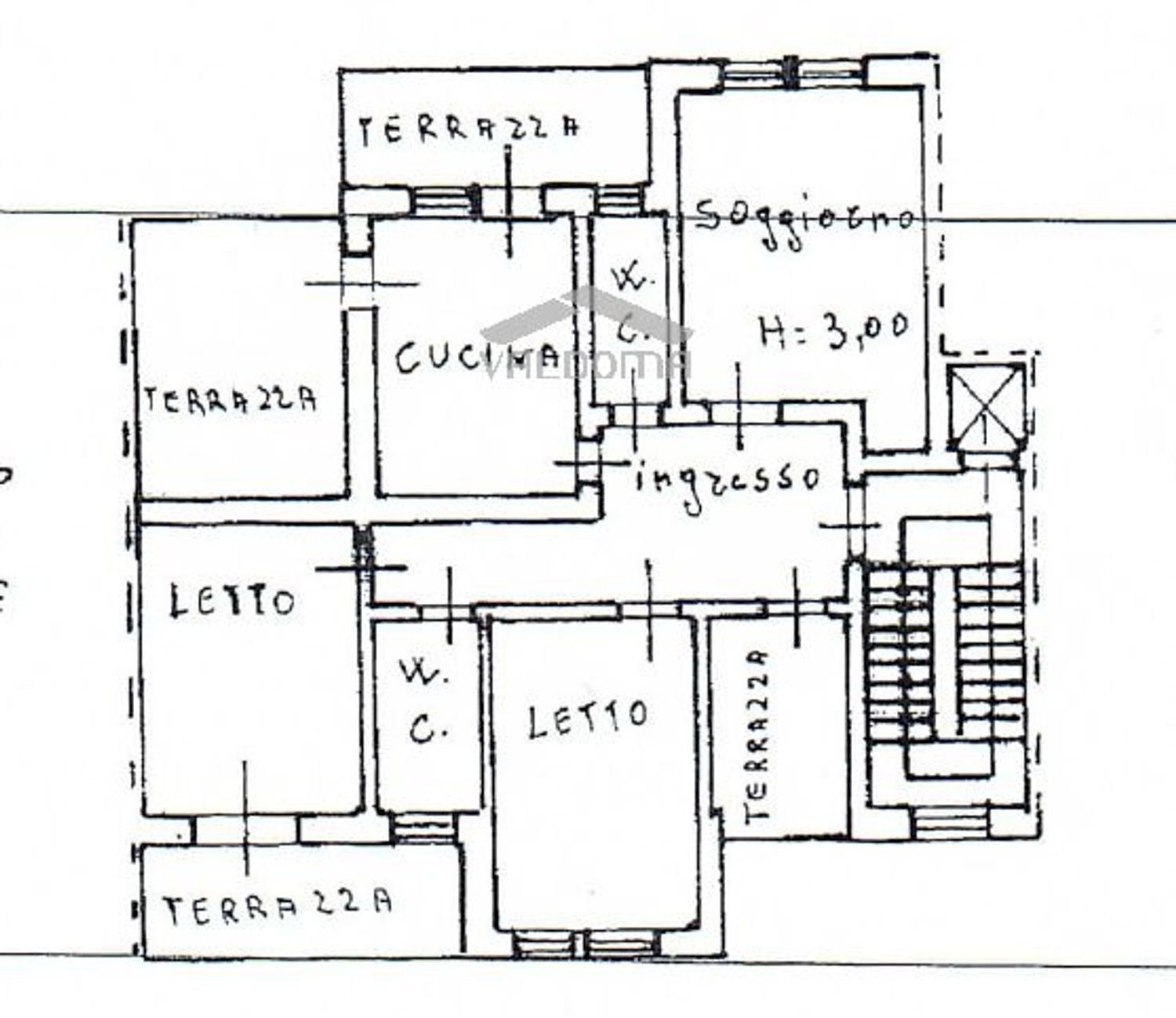planimetria - Appartamento San Giovanni XXIII
 
33, Otranto - planimetria 1