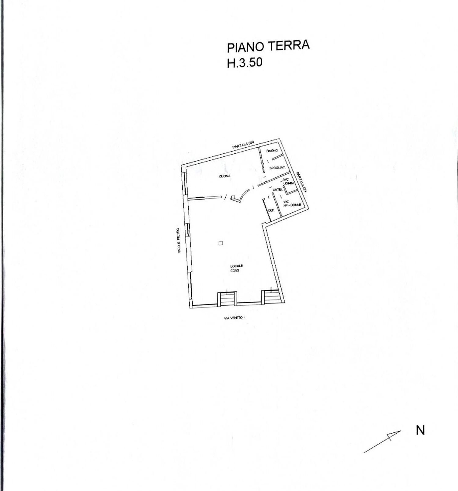 planimetria - Locale Commerciale Veneto
 
7, Melendugno - planimetria 1