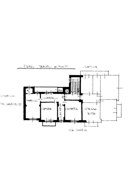 Trilocale via Candia, 21, Torino (zona Barriera Milano) - planimetria 1