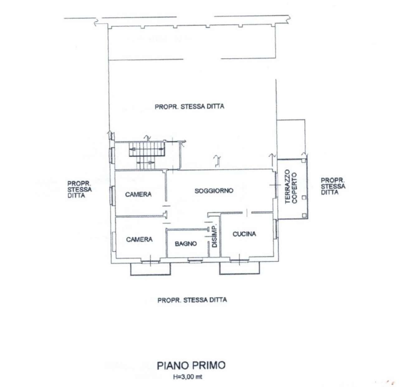 plani 1 - Attic via Caudana, 38, Castiglione Torinese - floor plans 1