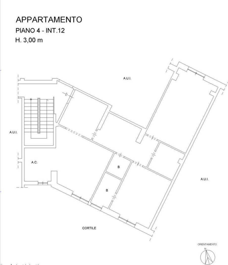 Quadrilocale viale Libia, 174, Roma - planimetria 1