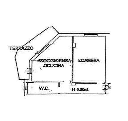 planimetria - Appartamento Via Cesare Battisti 3, Vado Ligure - planimetria 1