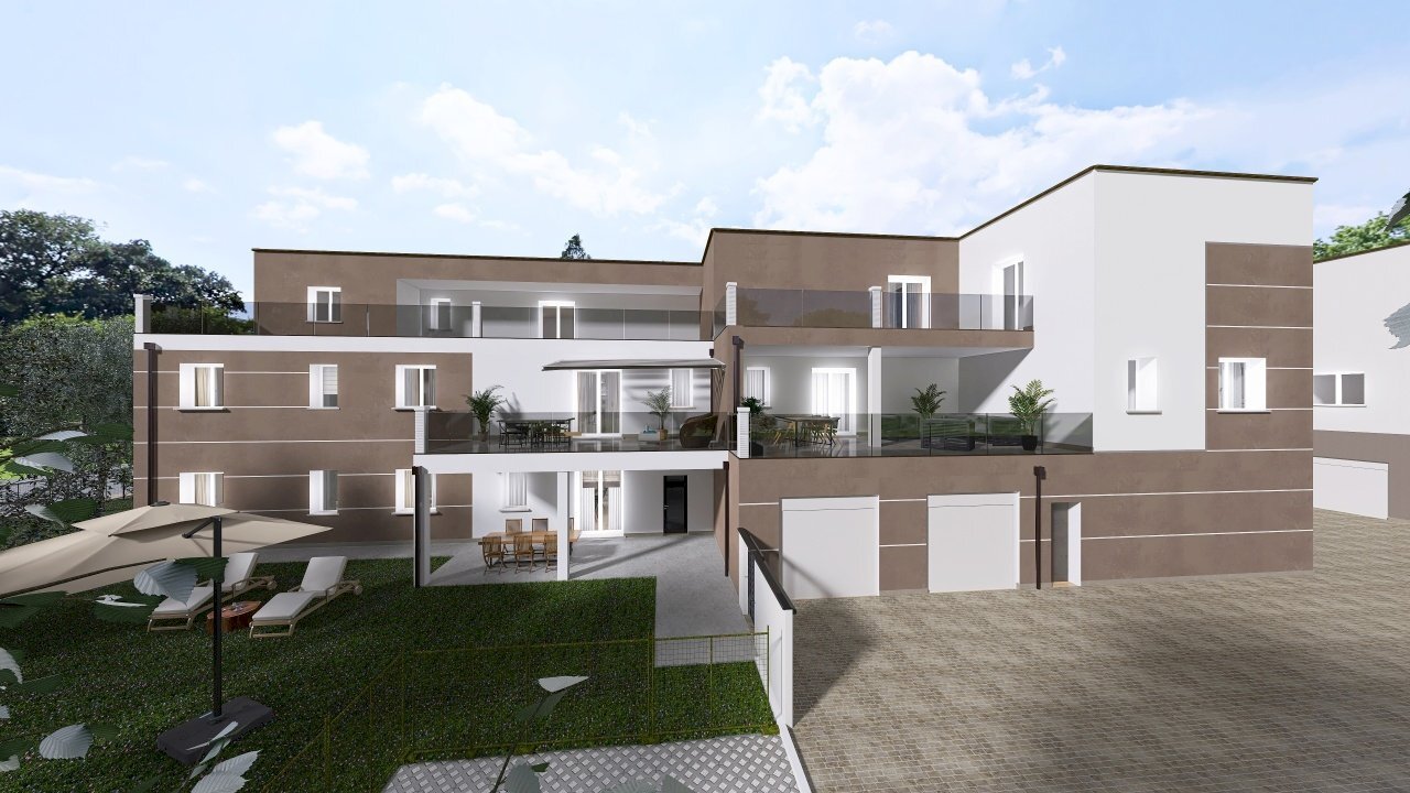 Prospetto Ovest - Fabbricato A.jpeg - Quadrilocale Reggio nell'Emilia - foto 3