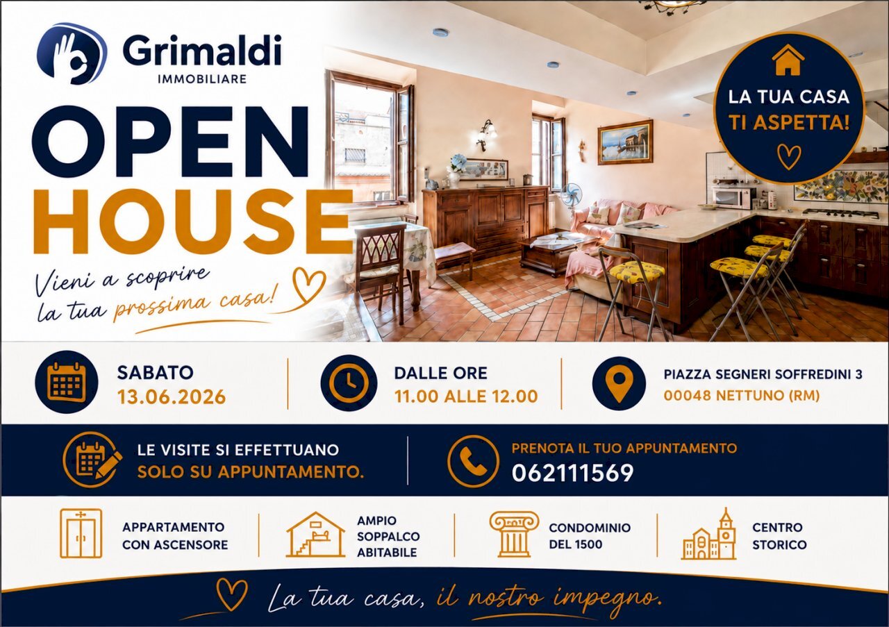 OPEN HOUSE - Trilocale Piazza Segneri-Soffredini 3, Nettuno - foto 1