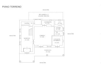 planimetria - Villa Via del Colletto, Peveragno - foto 70