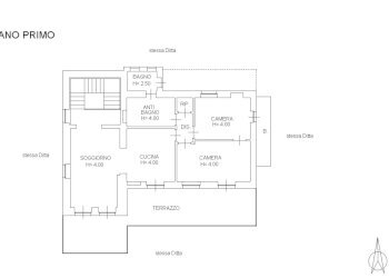 planimetria - Villa Via del Colletto, Peveragno - foto 71