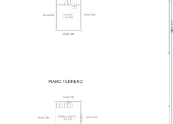 planimetria - Villa Via del Colletto, Peveragno - foto 73