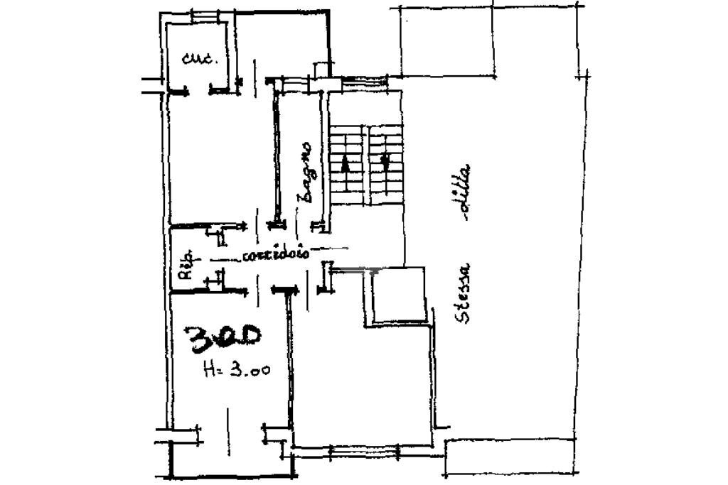 Trilocale Via Degli Alleati, Nichelino - planimetria 1