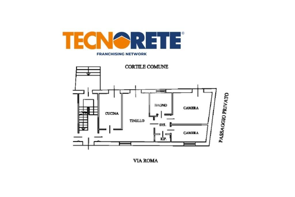 Quadrilocale Corso Italia, Gassino Torinese - planimetria 1