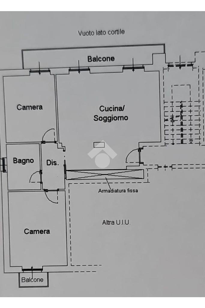 Quadrilocale Via Mazzini, Caselle Torinese - planimetria 1