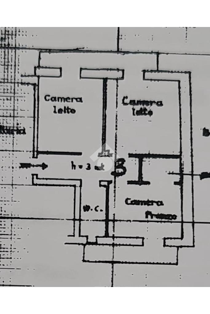 Three-room apartment Via Gibellini, Caselle Torinese - floor plans 1