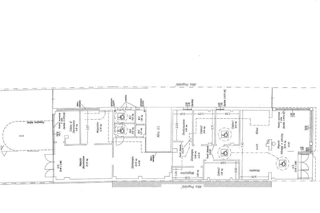 Appartamento Via della Repubblica, Misano Adriatico - planimetria 1