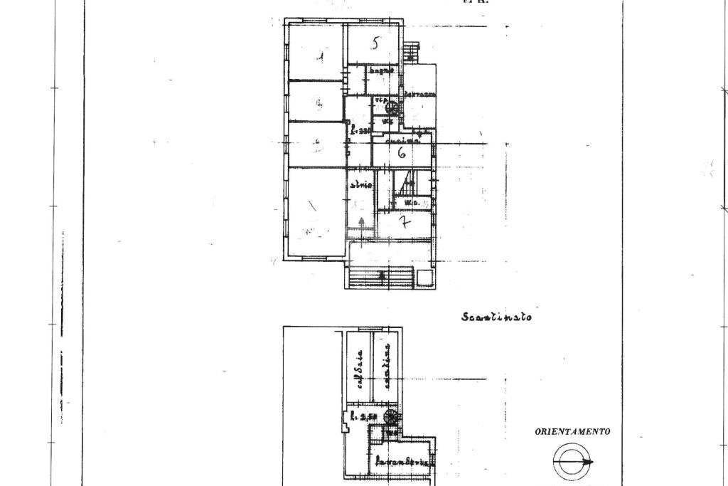 Villa Via E. Duse, Vigevano - planimetria 1
