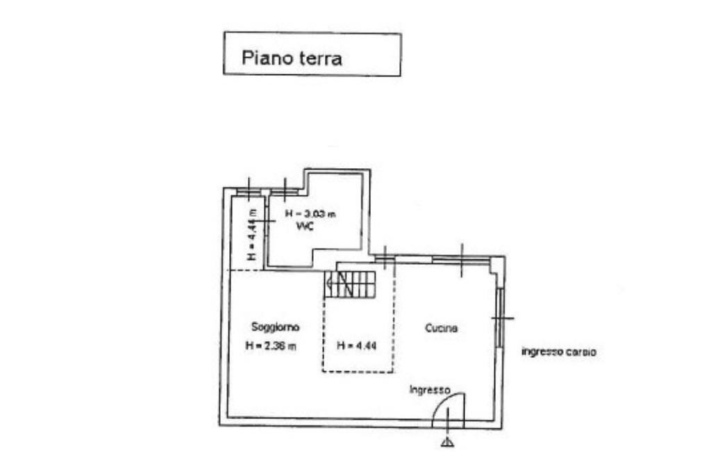 Three-room apartment Via Privata Giovanni Ventura, Milano (neighborhood Lambrate) - floor plans 1
