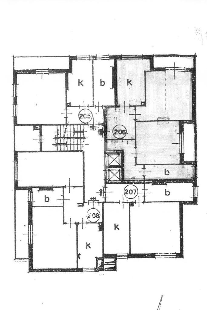 Bilocale Via Ovada, Milano (zona Barona) - planimetria 1
