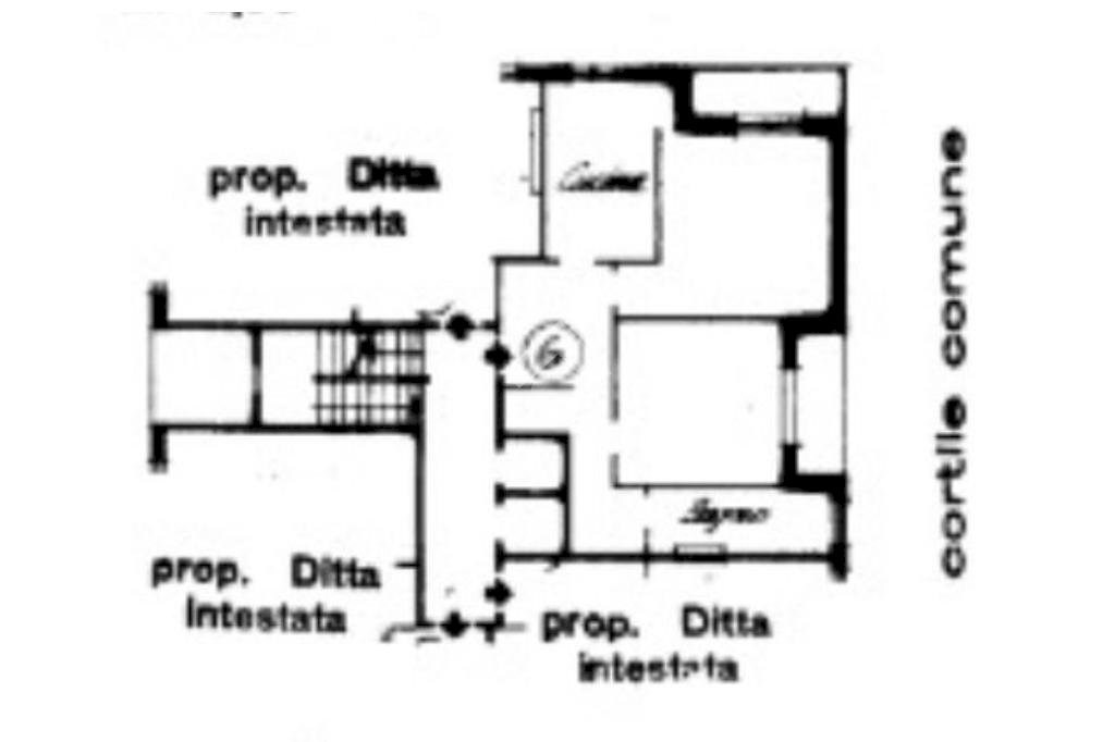 Bilocale Via Ovada, Milano (zona Barona) - planimetria 1