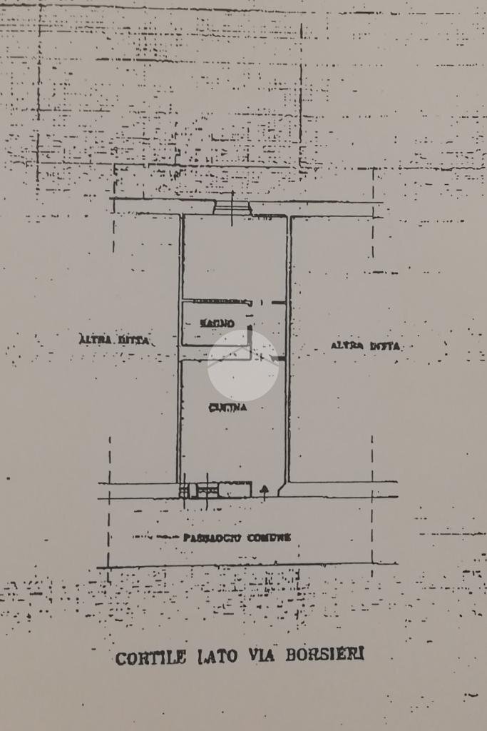 Bilocale Via Pietro Borsieri, Milano (zona Isola) - planimetria 1