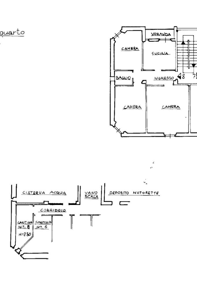 Appartamento Via paradiso, Genova (zona Cornigliano) - planimetria 1